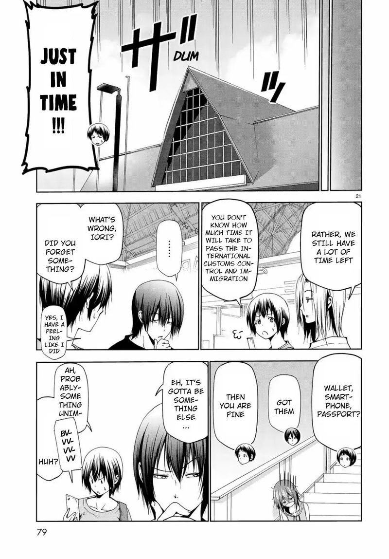 GRAND BLUE Chapter 57 - Page 21 in English