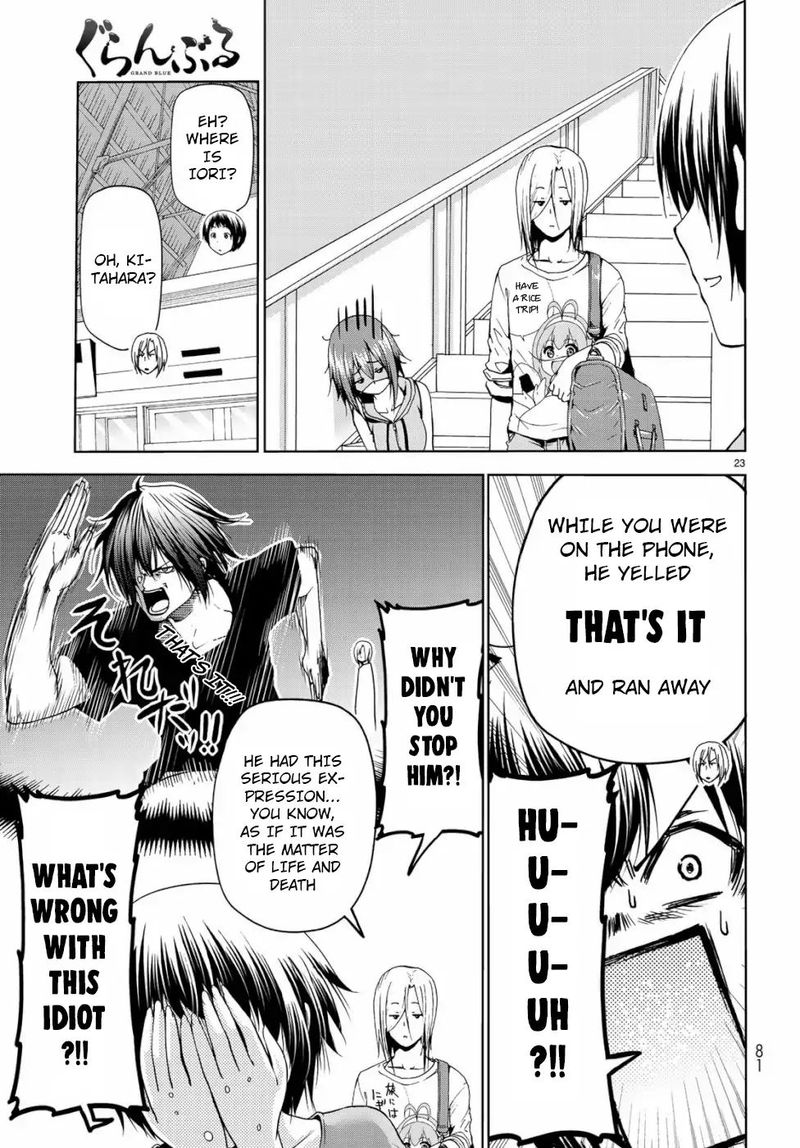 GRAND BLUE Chapter 57 - Page 23 in English