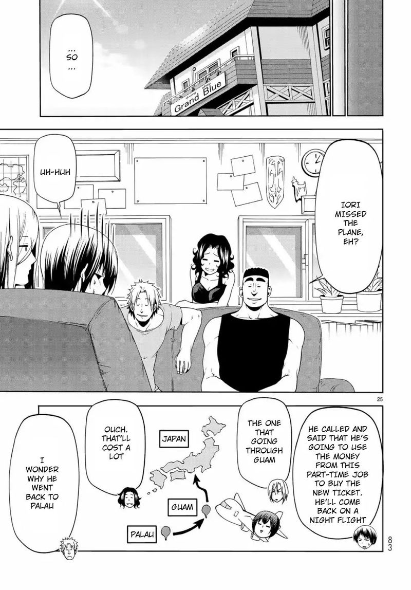 GRAND BLUE Chapter 57 - Page 25 in English
