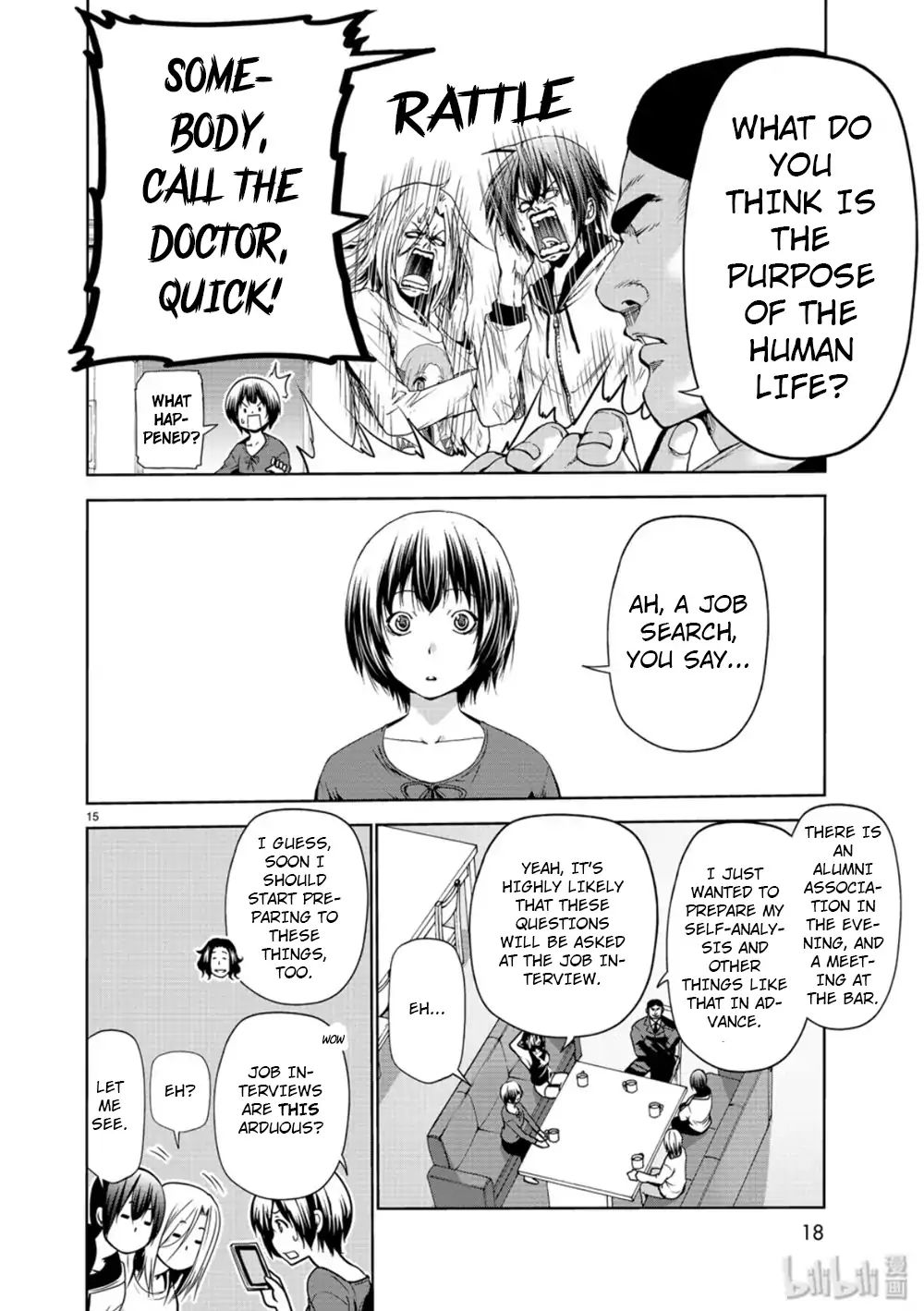 GRAND BLUE Chapter 58 - Page 15 in English