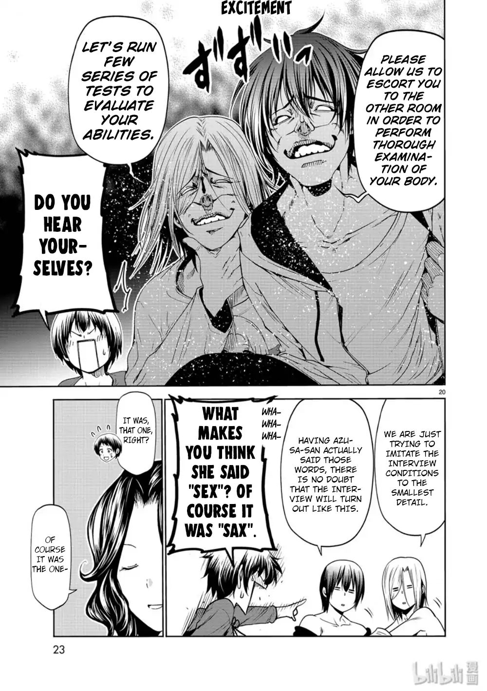 GRAND BLUE Chapter 58 - Page 20 in English