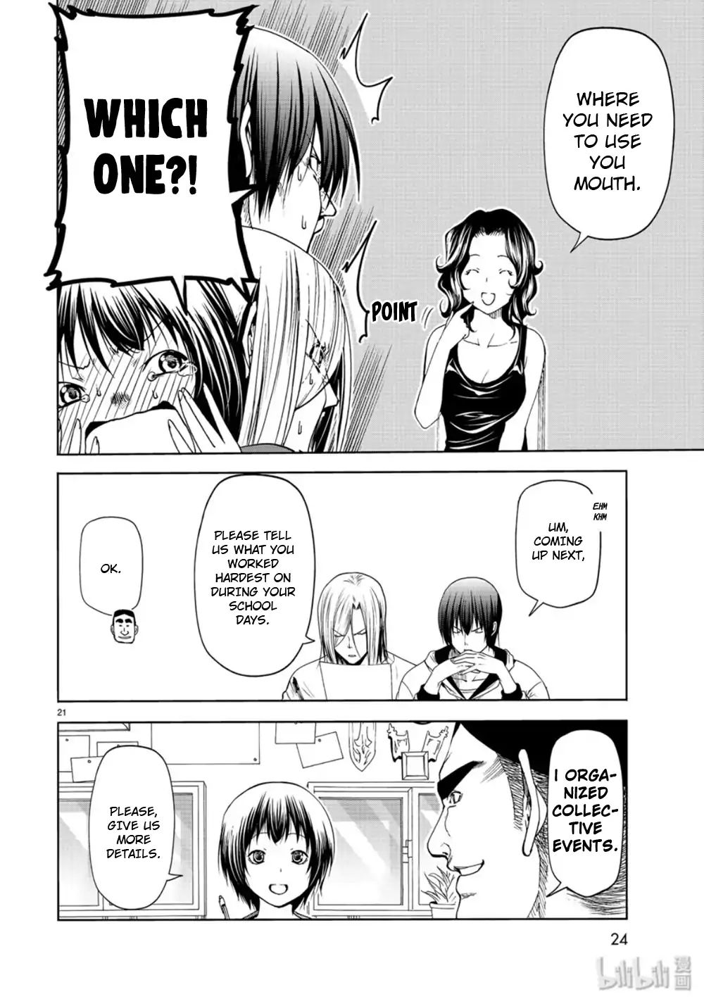 GRAND BLUE Chapter 58 - Page 21 in English