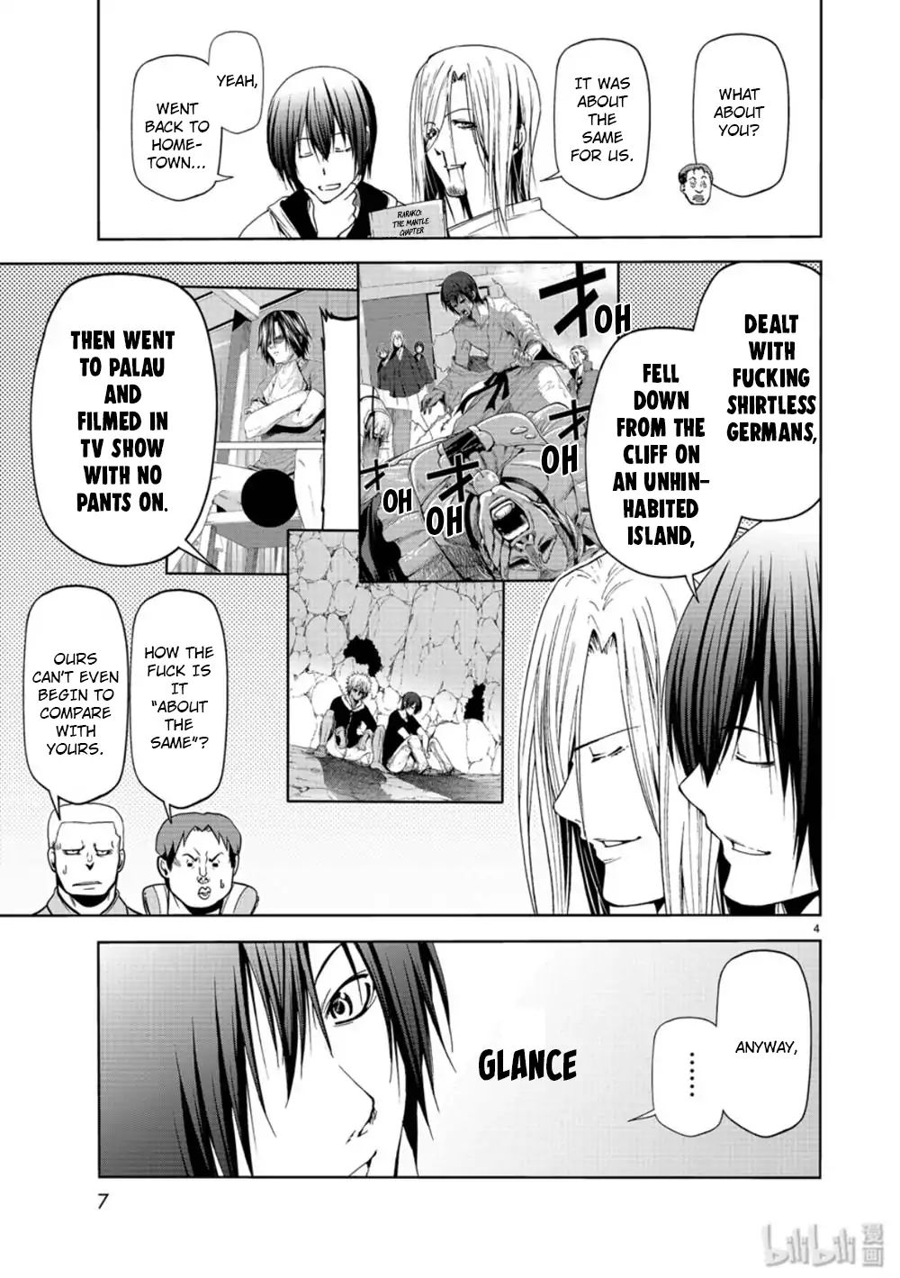 GRAND BLUE Chapter 58 - Page 4 in English