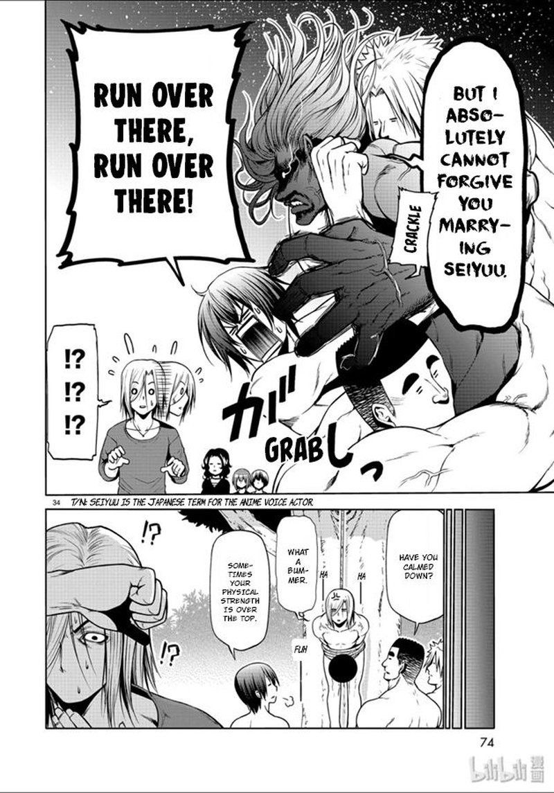 GRAND BLUE Chapter 60 - Page 34 in English