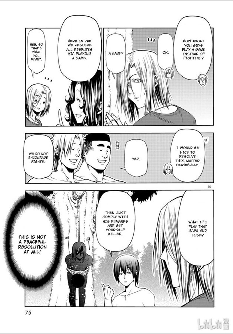 GRAND BLUE Chapter 60 - Page 35 in English