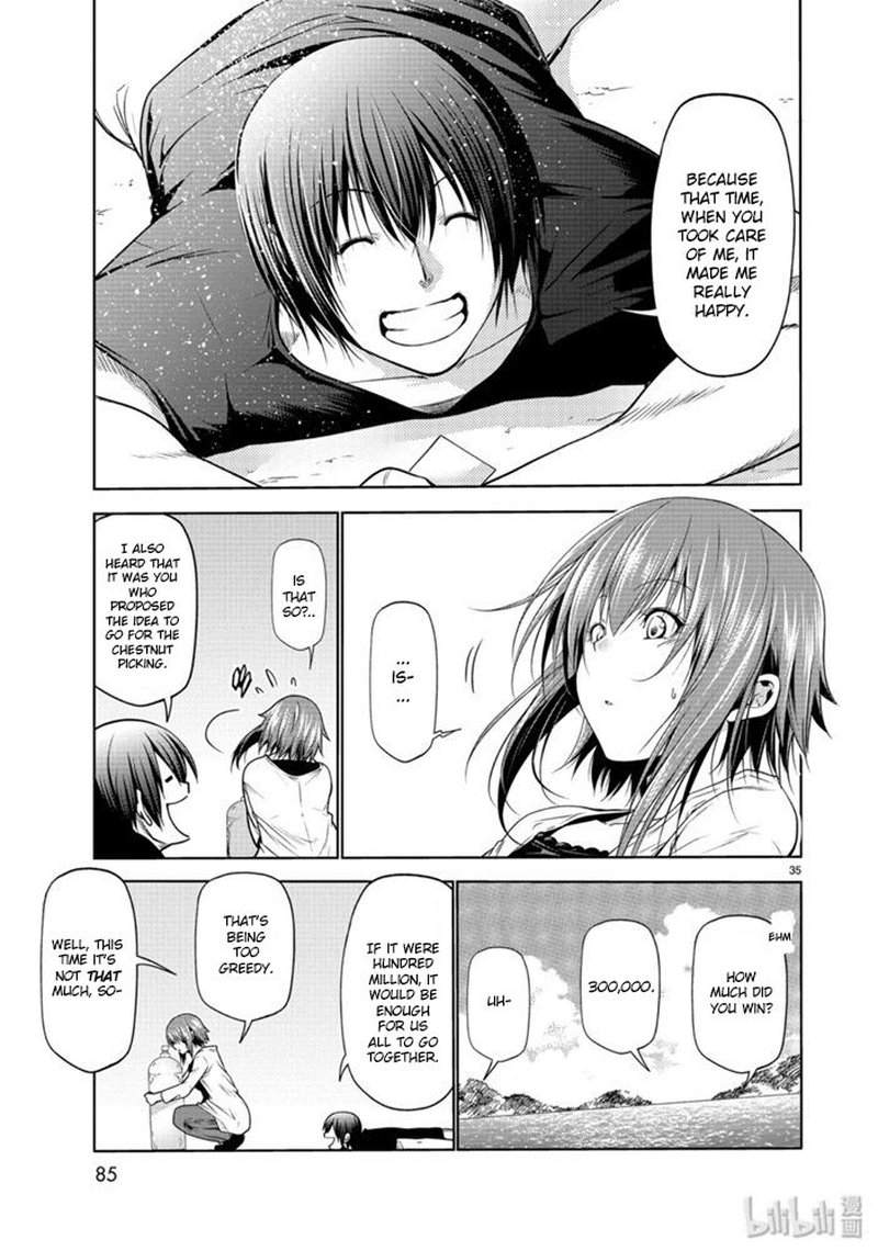 GRAND BLUE Chapter 61 - Page 35 in English
