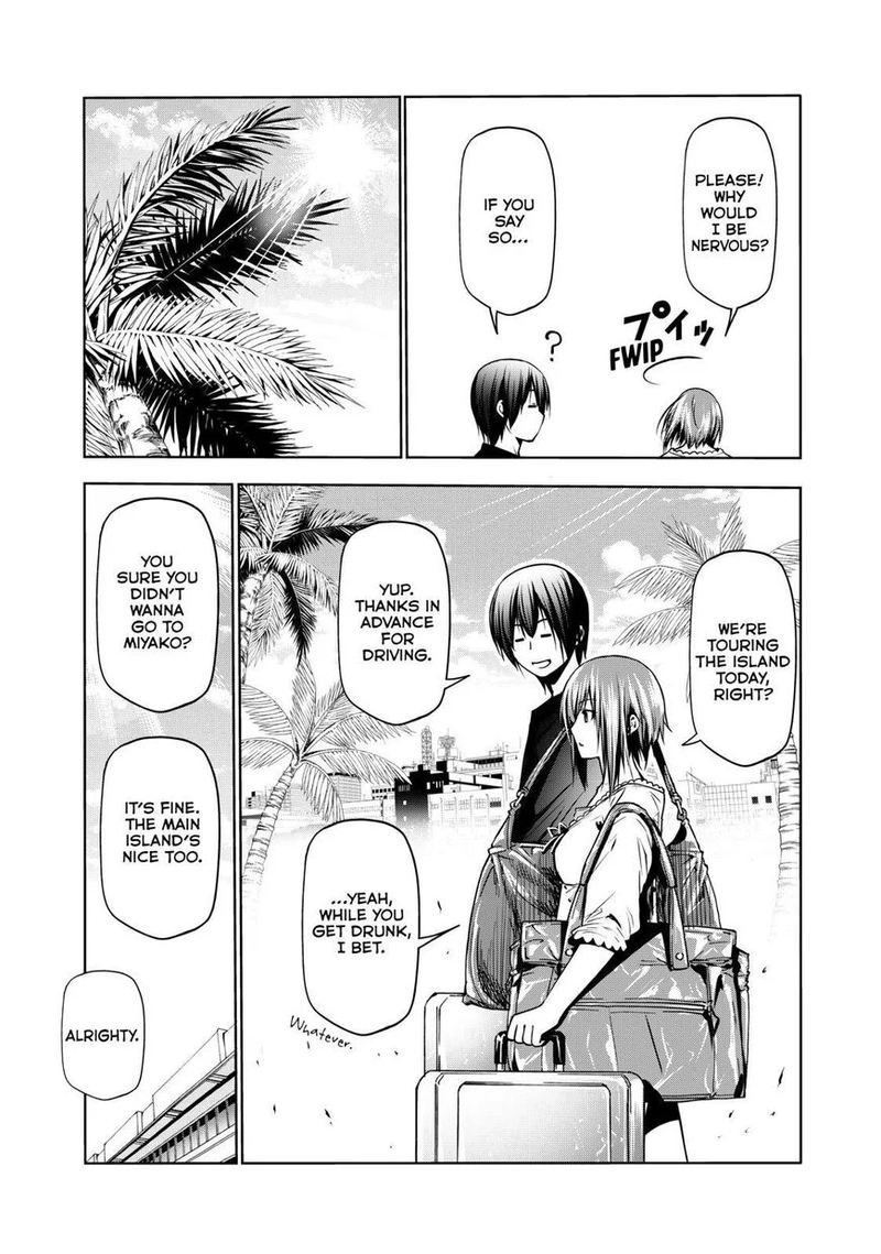 GRAND BLUE Chapter 63 - Page 3 in English