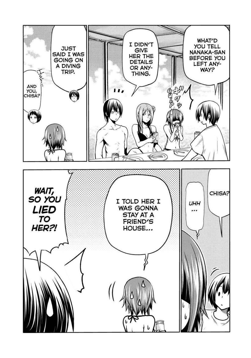 GRAND BLUE Chapter 69 - Page 15 in English