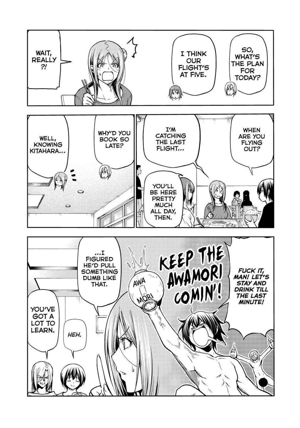 GRAND BLUE Chapter 69 - Page 3 in English