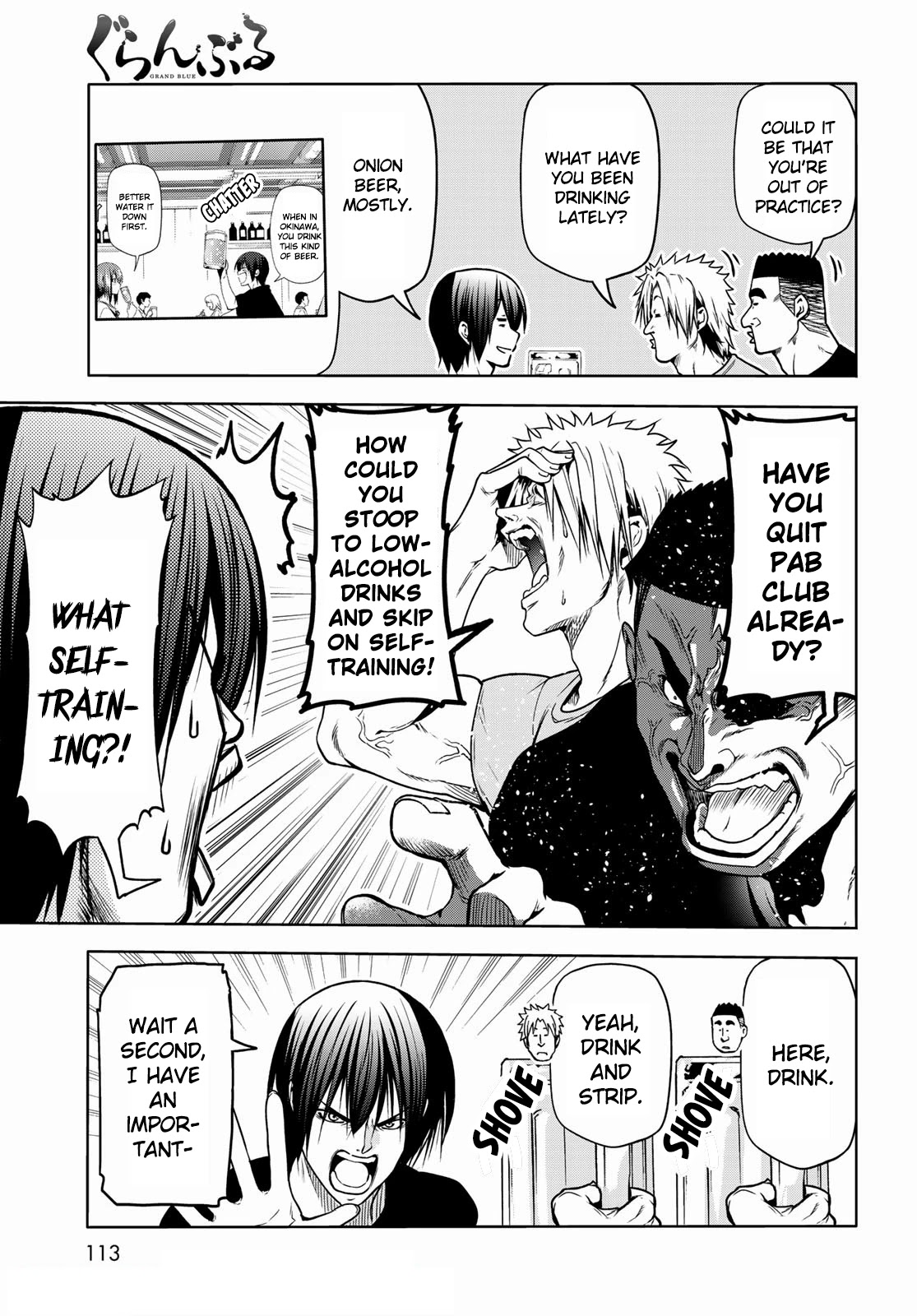 GRAND BLUE Chapter 70 - Page 22 in English