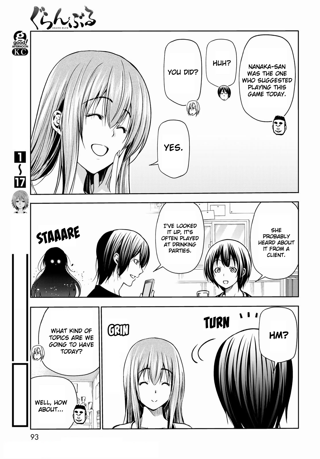 GRAND BLUE Chapter 70 - Page 3 in English