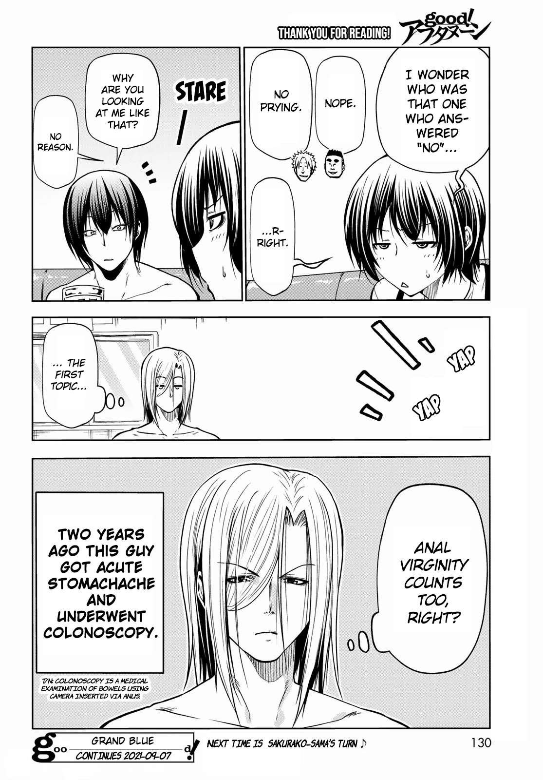 GRAND BLUE Chapter 70 - Page 39 in English