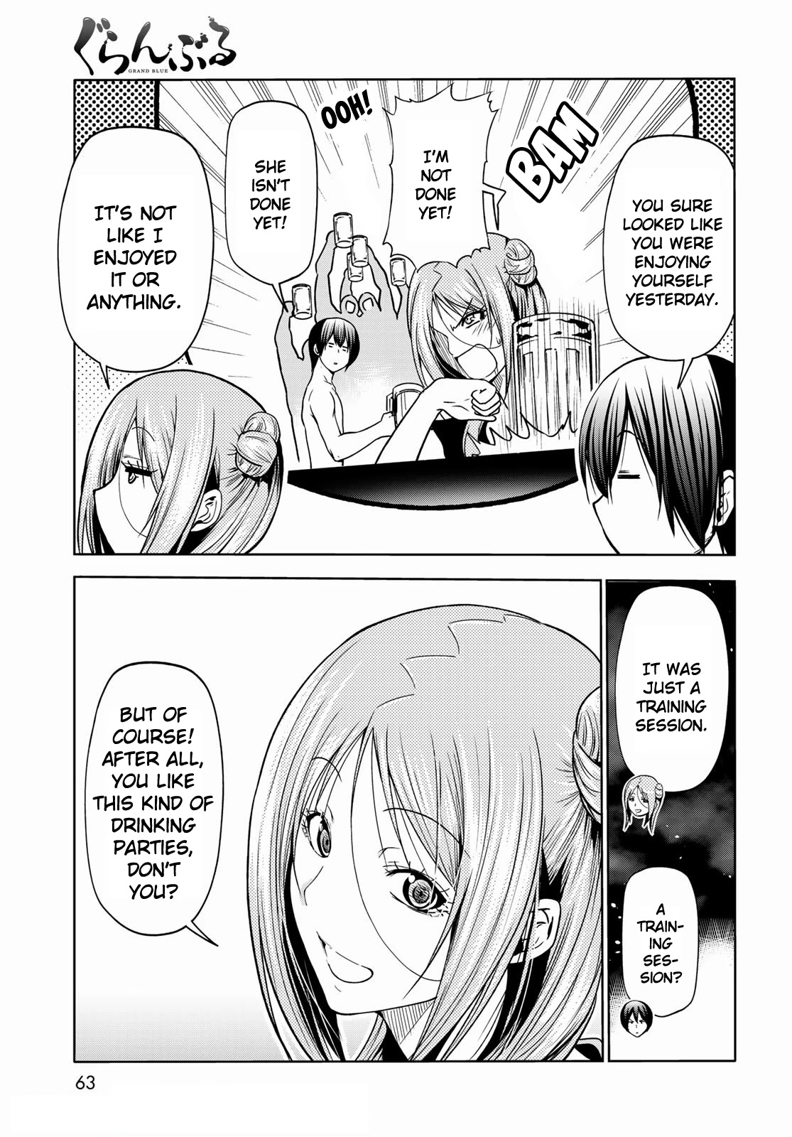 GRAND BLUE Chapter 71 - Page 7 in English