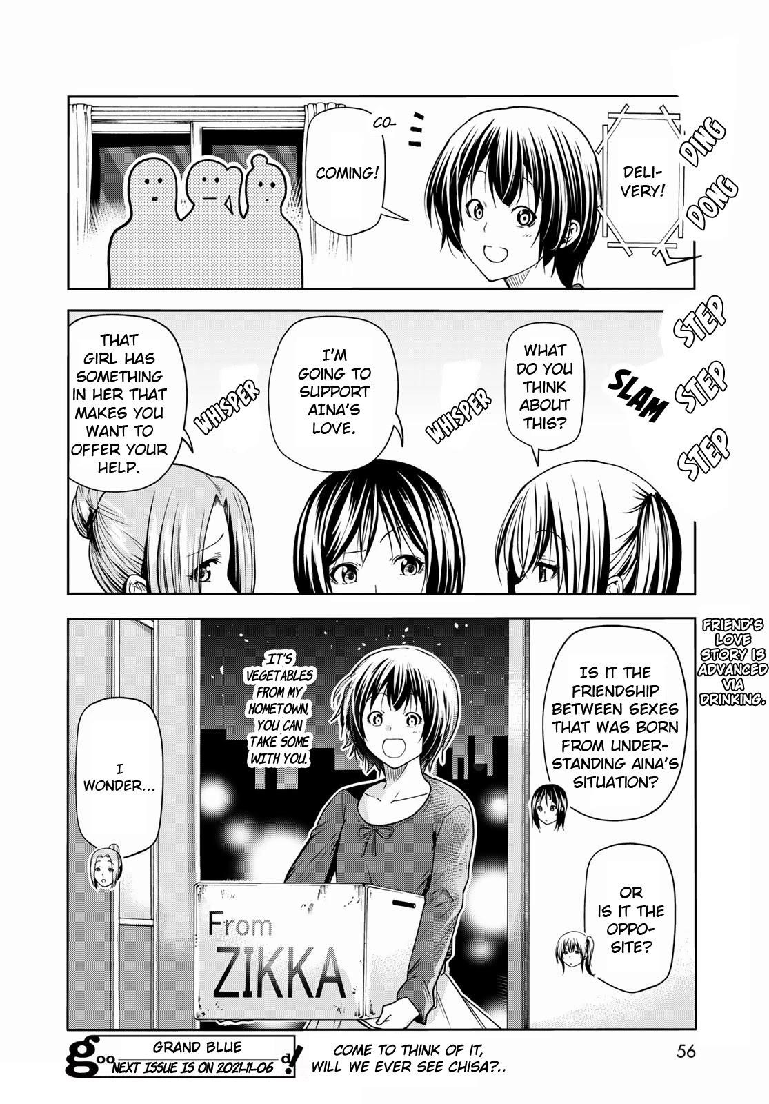 GRAND BLUE Chapter 72 - Page 34 in English