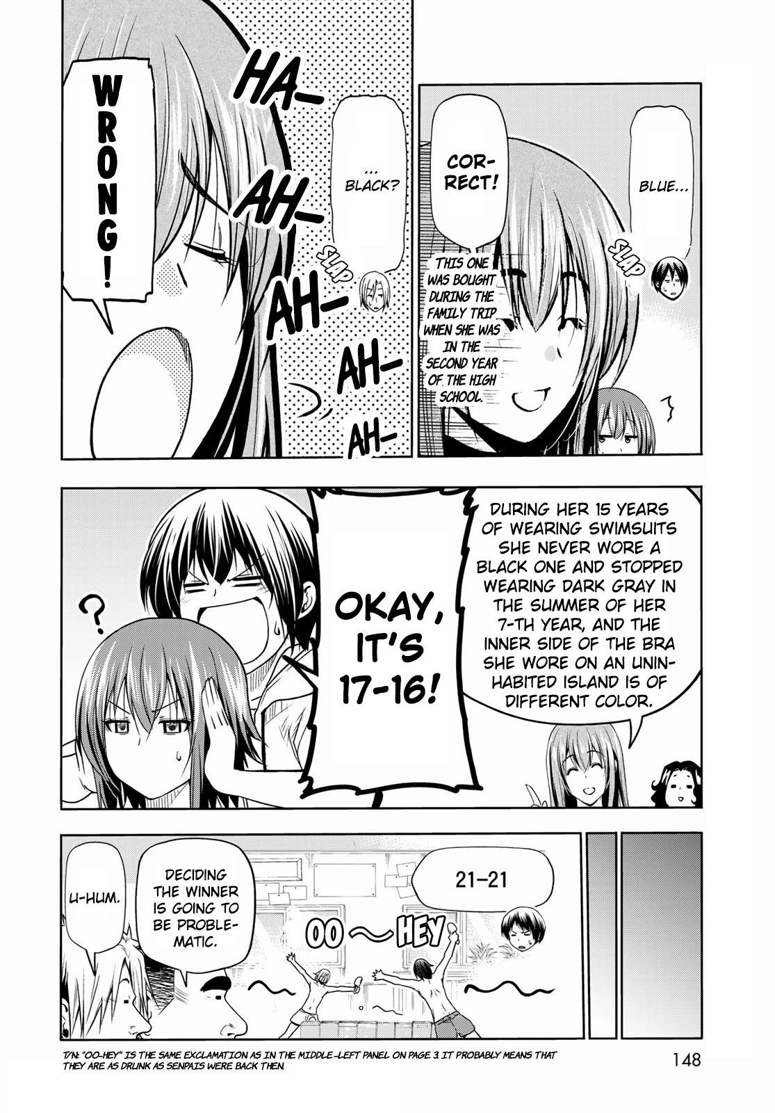 GRAND BLUE Chapter 74.5 - Page 14 in English