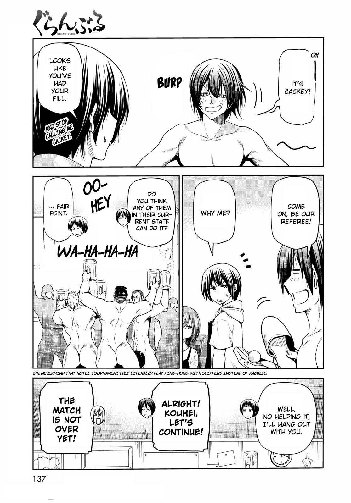 GRAND BLUE Chapter 74.5 - Page 3 in English
