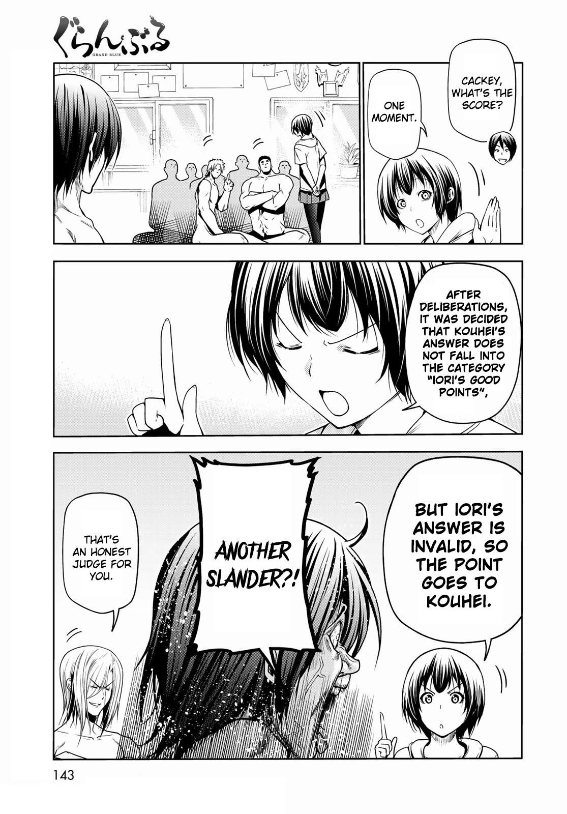 GRAND BLUE Chapter 74.5 - Page 9 in English