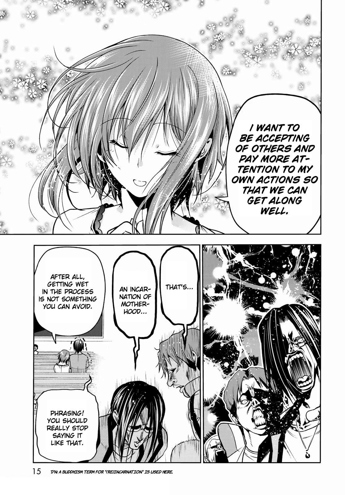 GRAND BLUE Chapter 74 - Page 12 in English
