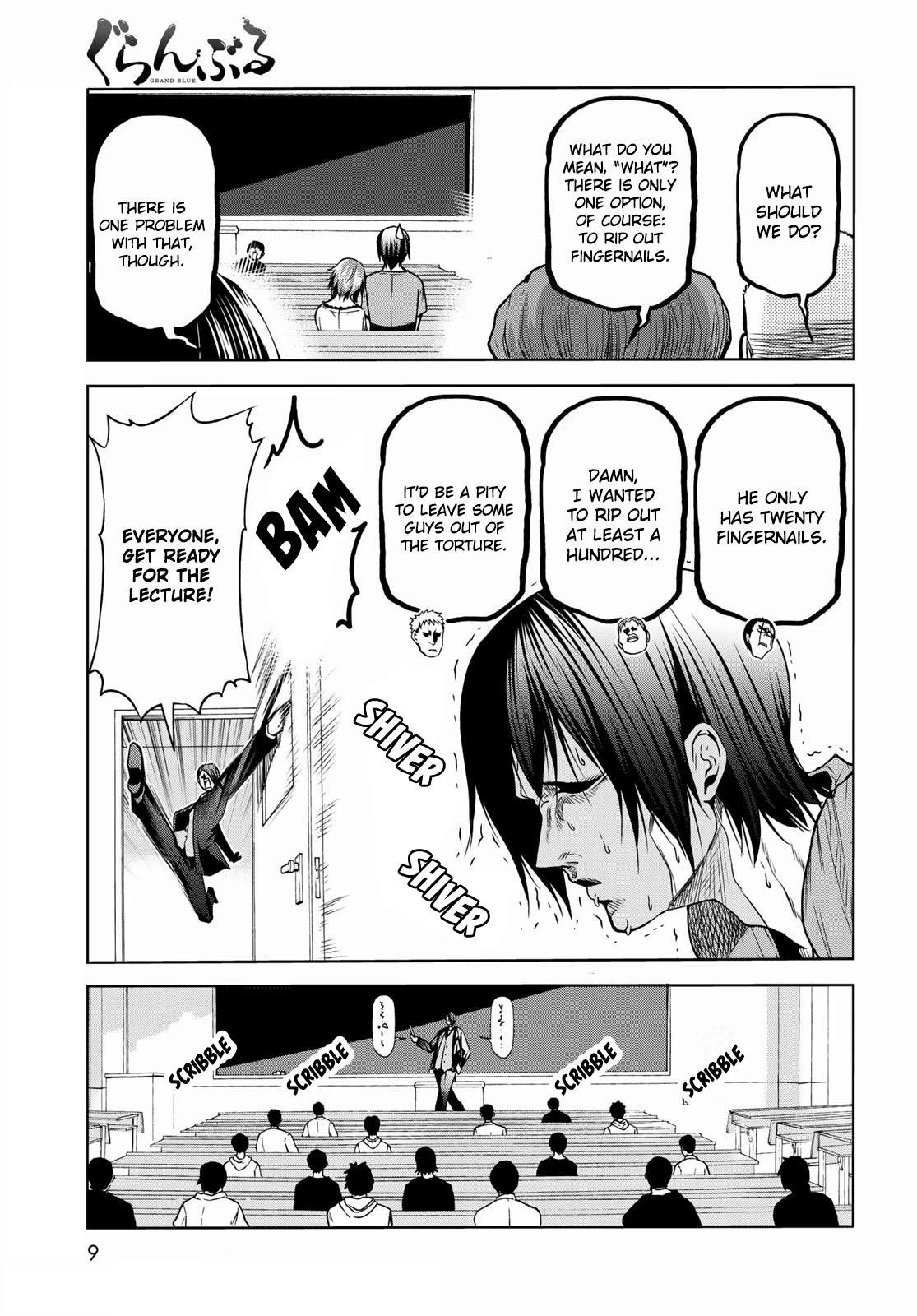 GRAND BLUE Chapter 74 - Page 6 in English
