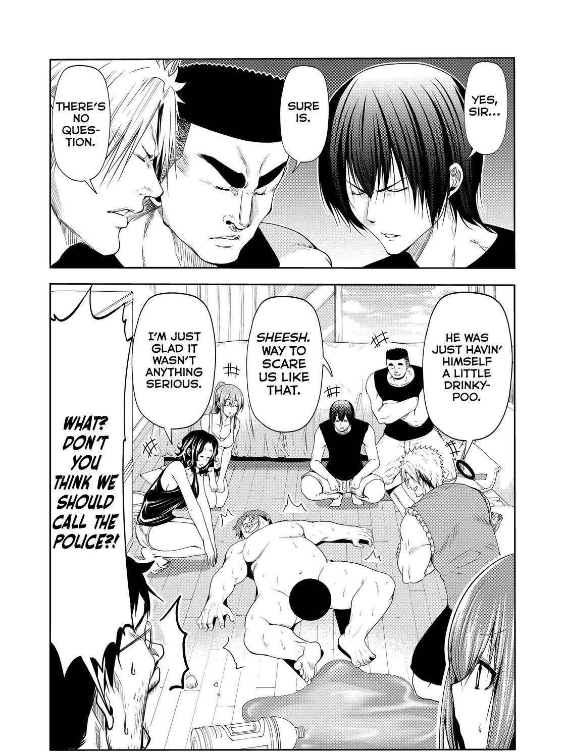 GRAND BLUE Chapter 75.5 - Page 22 in English