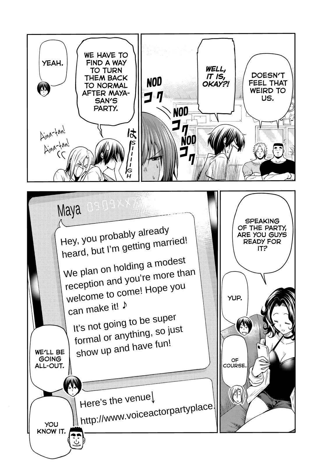 GRAND BLUE Chapter 75 - Page 8 in English