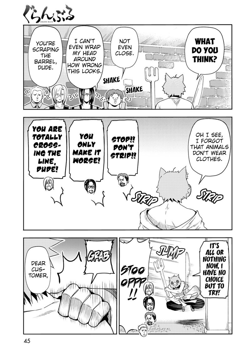 GRAND BLUE Chapter 78 - Page 41 in English
