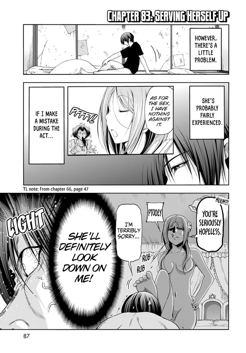 GRAND BLUE Chapter 83 - Page 3 in English