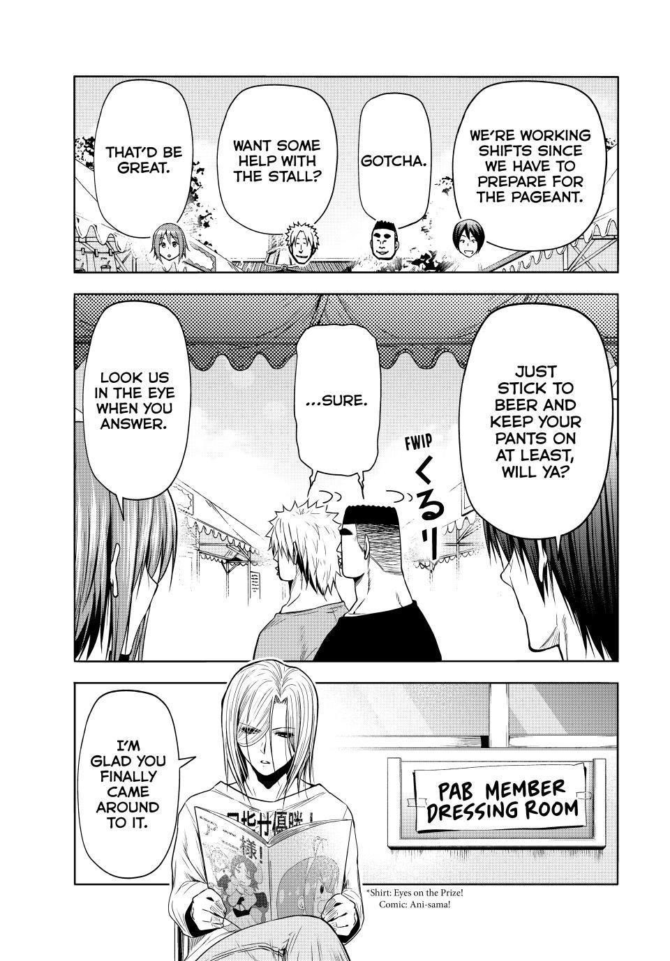 GRAND BLUE Chapter 93 - Page 17 in English