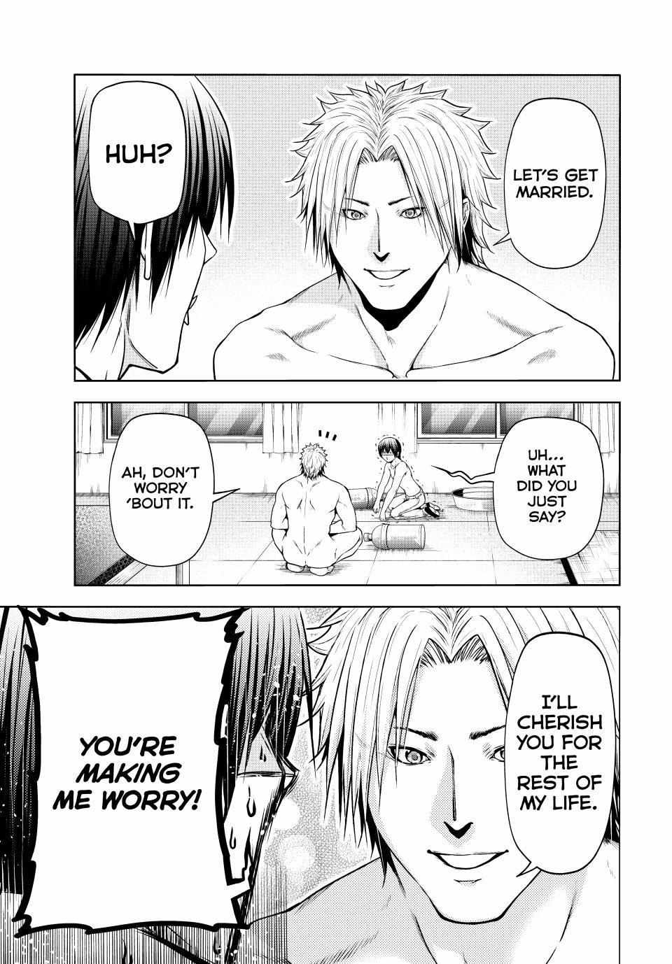 GRAND BLUE Chapter 95 - Page 15 in English
