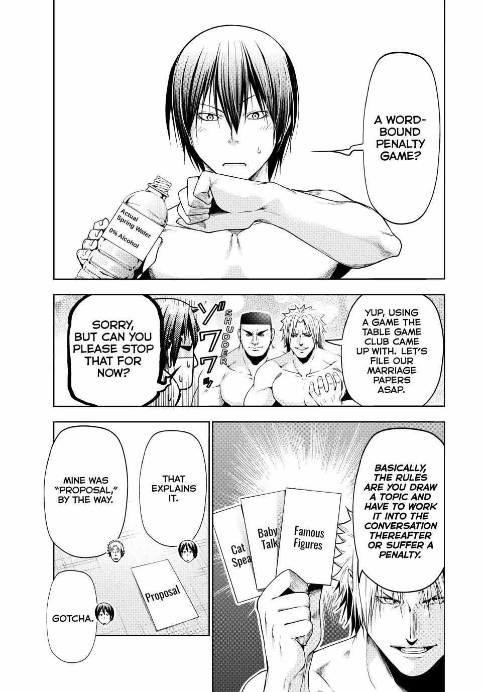 GRAND BLUE Chapter 95 - Page 16 in English