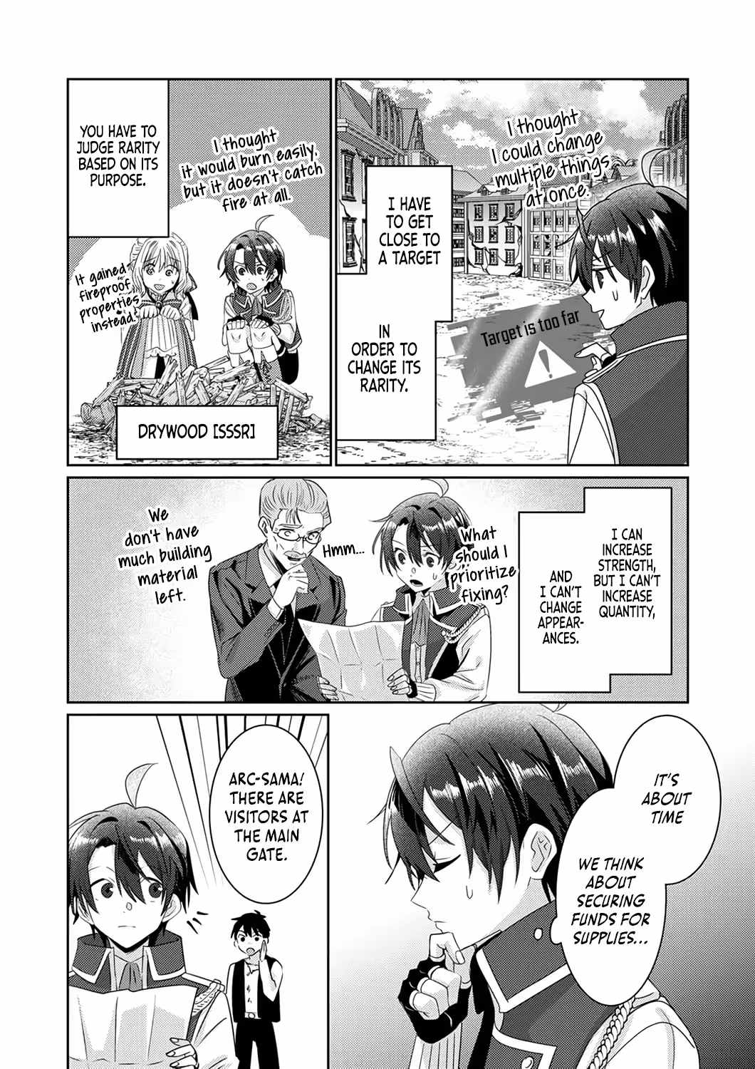 Territory Reformation of the [Rarity Changer] ~Using a Skill That Turns Anything Into SSS-Rank, I Rebuild an Abandoned Land!~ Chapter 4 - Page 20 in English