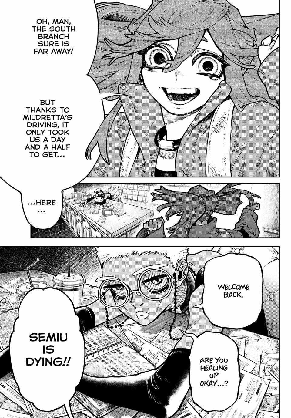 Gachi Akuta Chapter 118 - Page 3 in English