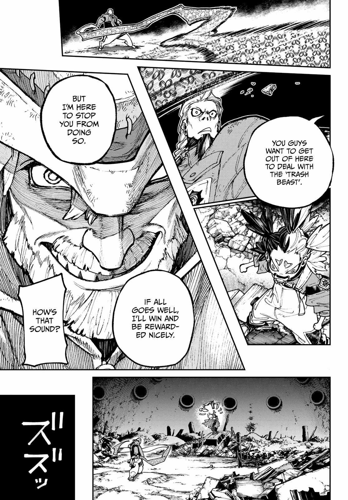 Gachi Akuta Chapter 69 - Page 3 in English