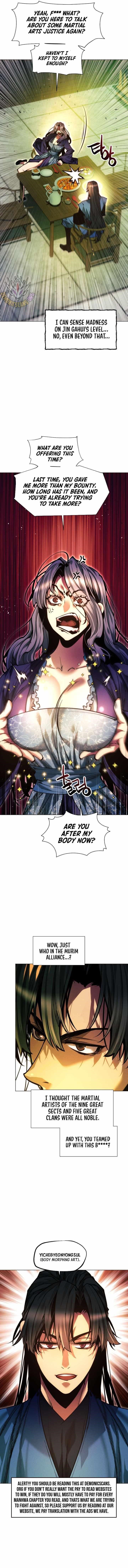A Modern Man Who Got Transmigrated Into the Murim World Chapter 130 - Page 8 in English
