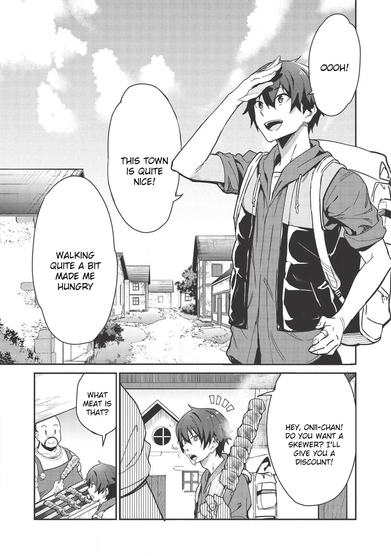 Itsudemo Jitaku Ni Kaerareru Ore Wa, Isekai De Gyoushounin O Hajimemashita Chapter 1 - Page 16 in English