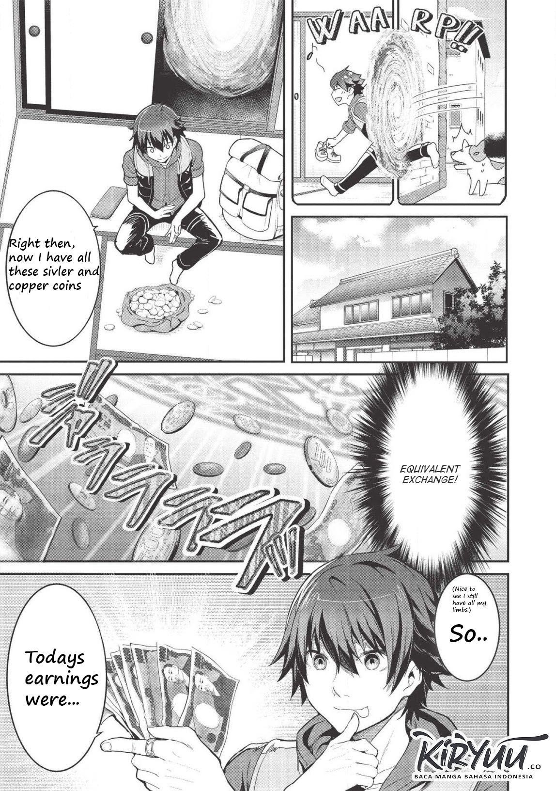Itsudemo Jitaku Ni Kaerareru Ore Wa, Isekai De Gyoushounin O Hajimemashita Chapter 3.5 - Page 3 in English