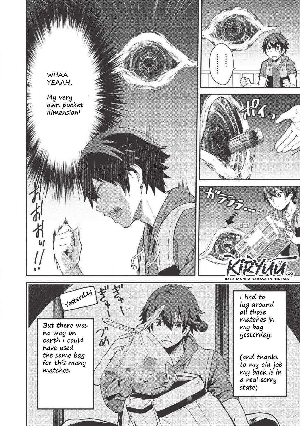 Itsudemo Jitaku Ni Kaerareru Ore Wa, Isekai De Gyoushounin O Hajimemashita Chapter 3.5 - Page 8 in English