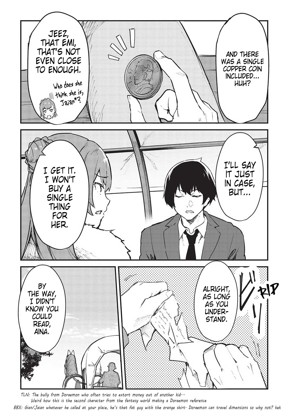 Itsudemo Jitaku Ni Kaerareru Ore Wa, Isekai De Gyoushounin O Hajimemashita Chapter 42 - Page 15 in English