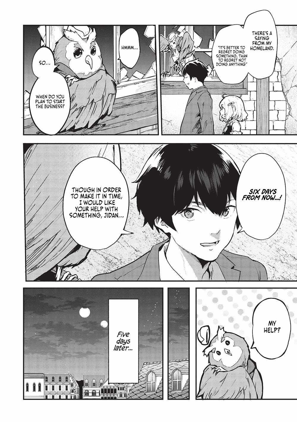 Itsudemo Jitaku Ni Kaerareru Ore Wa, Isekai De Gyoushounin O Hajimemashita Chapter 46 - Page 8 in English