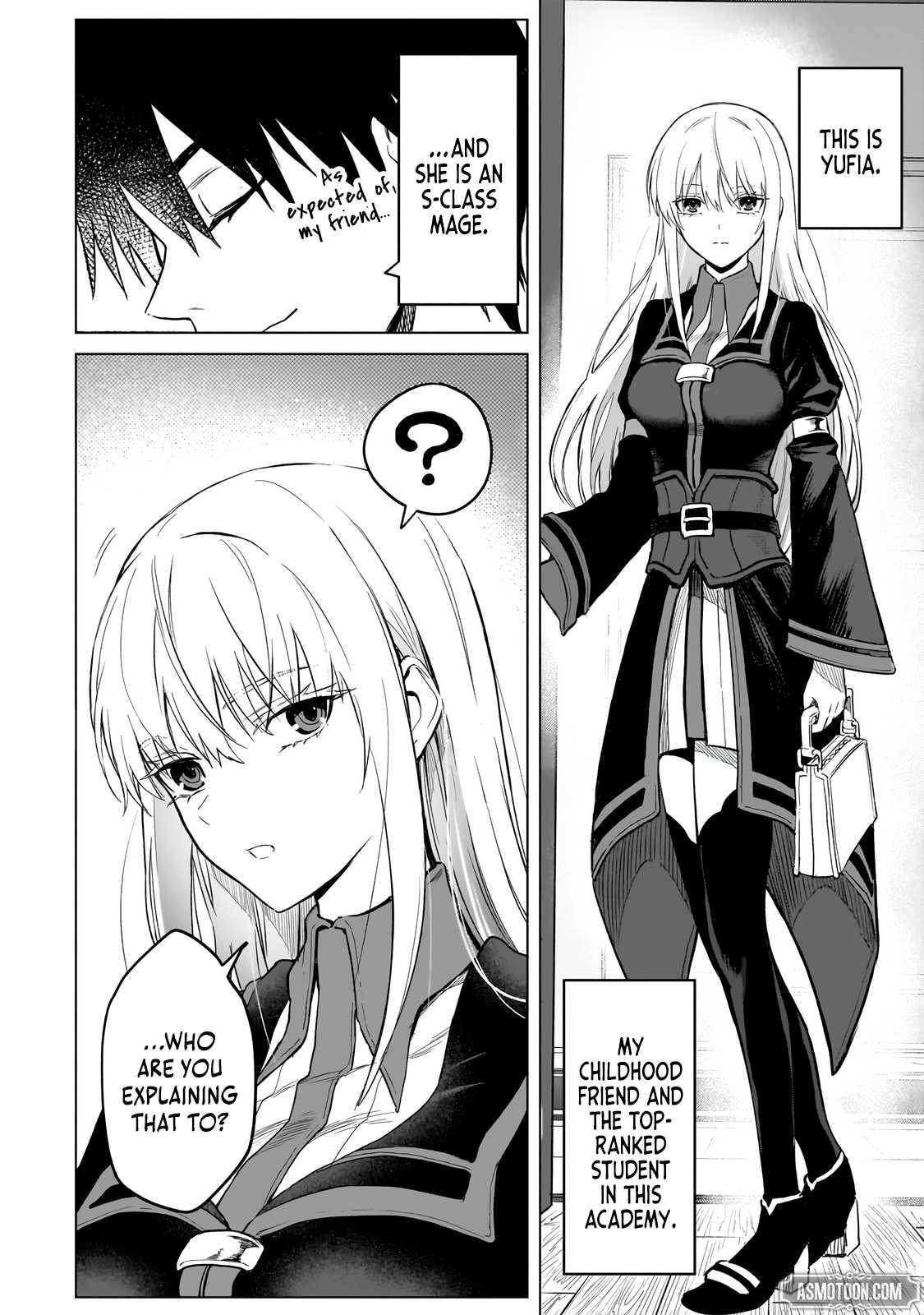 The C-Rank Magic Student Who Believes He’s SSS-Rank Chapter 1 - Page 30 in English