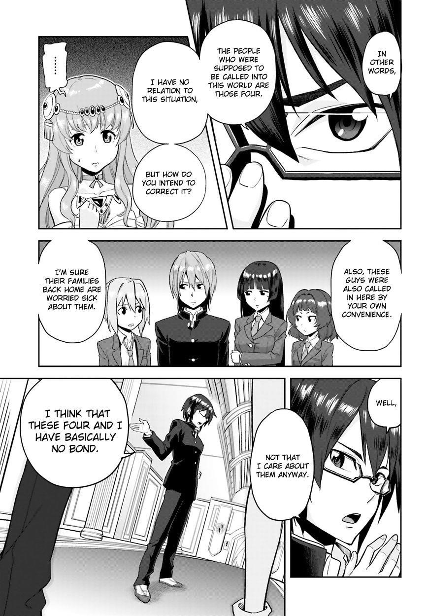 Konjiki No Moji Tsukai - Yuusha Yonin Ni Makikomareta Unique Cheat Chapter 1 - Page 20 in English