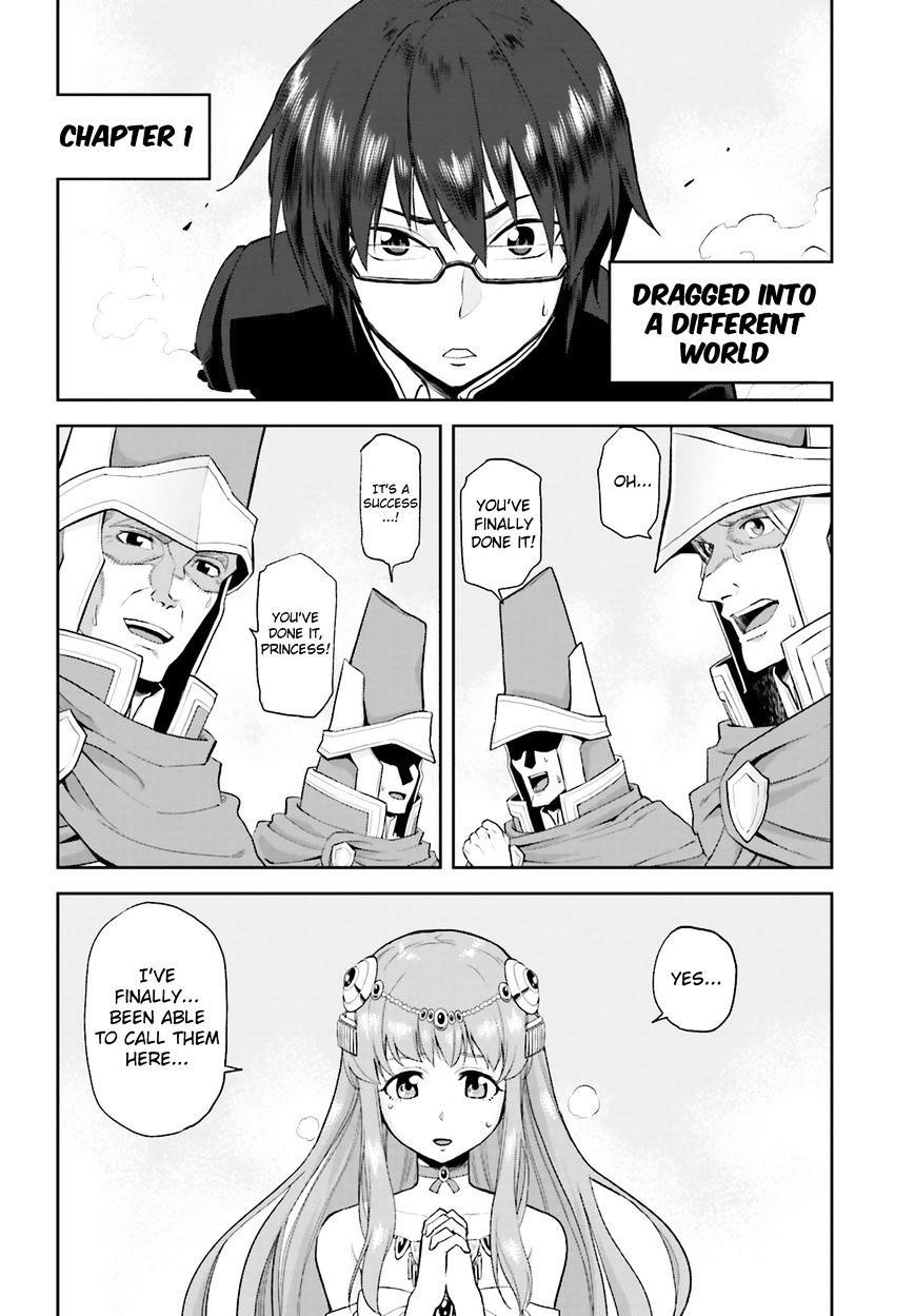 Konjiki No Moji Tsukai - Yuusha Yonin Ni Makikomareta Unique Cheat Chapter 1 - Page 6 in English