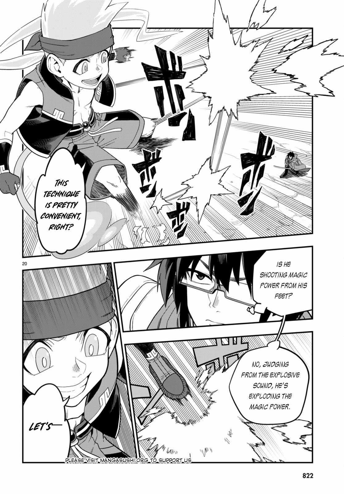 Konjiki No Moji Tsukai - Yuusha Yonin Ni Makikomareta Unique Cheat Chapter 105 - Page 20 in English