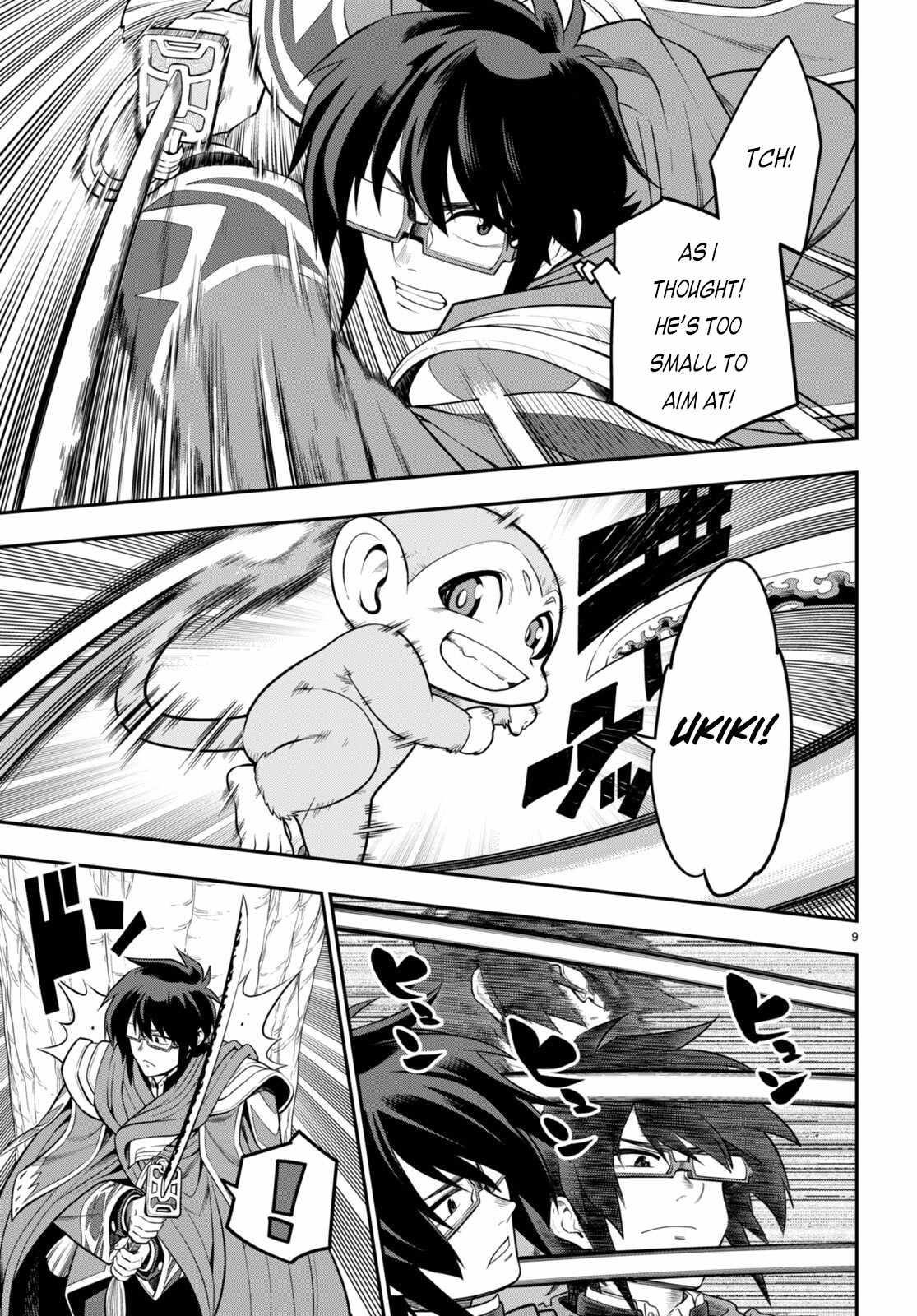 Konjiki No Moji Tsukai - Yuusha Yonin Ni Makikomareta Unique Cheat Chapter 105 - Page 9 in English