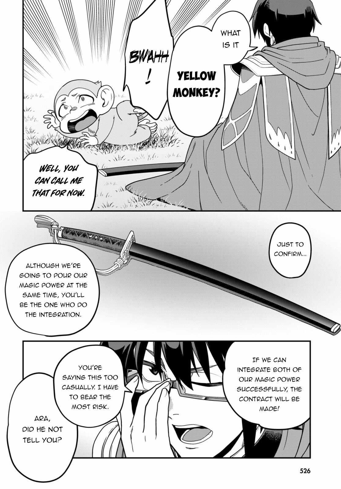 Konjiki No Moji Tsukai - Yuusha Yonin Ni Makikomareta Unique Cheat Chapter 106 - Page 21 in English