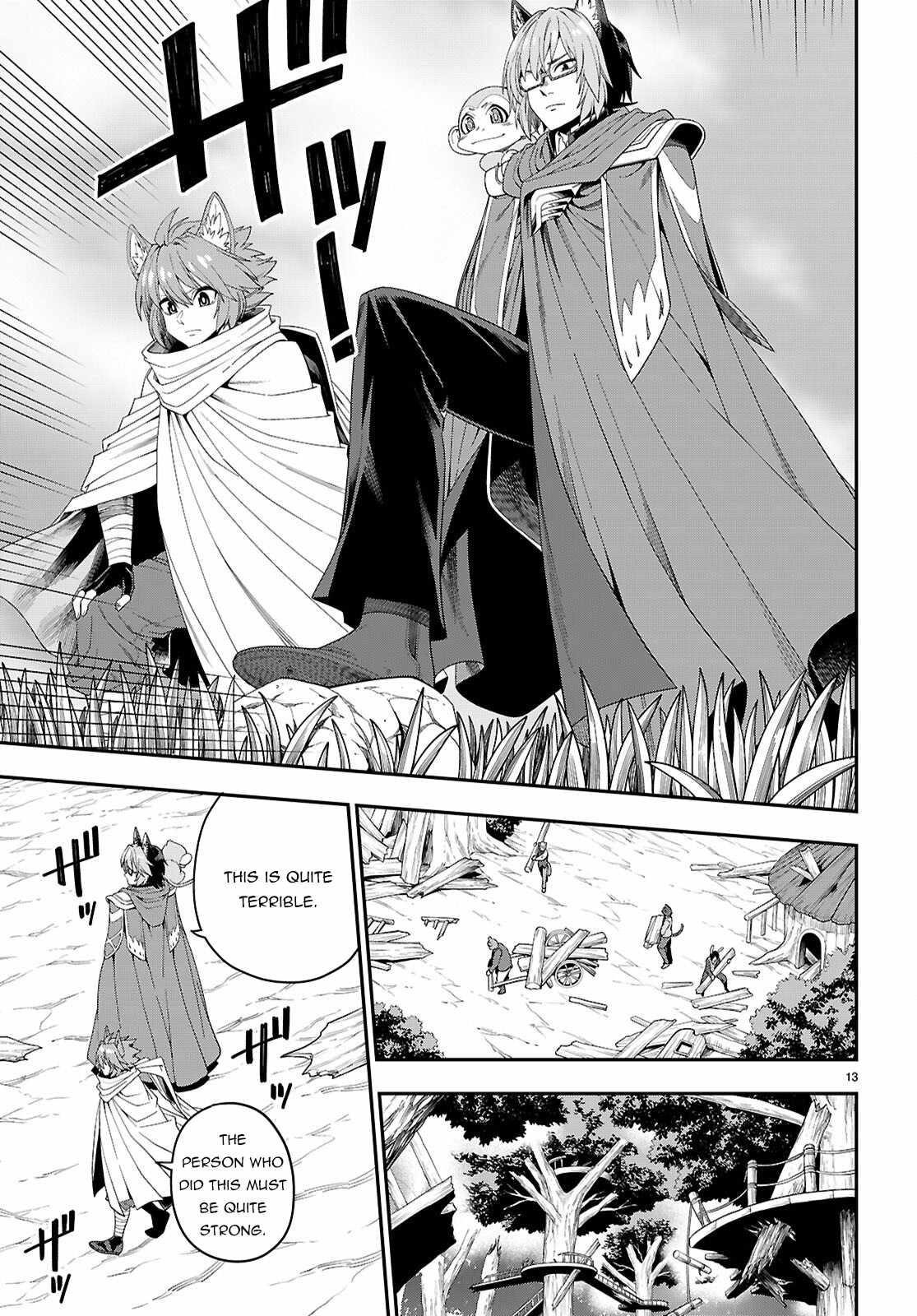 Konjiki No Moji Tsukai - Yuusha Yonin Ni Makikomareta Unique Cheat Chapter 109 - Page 13 in English