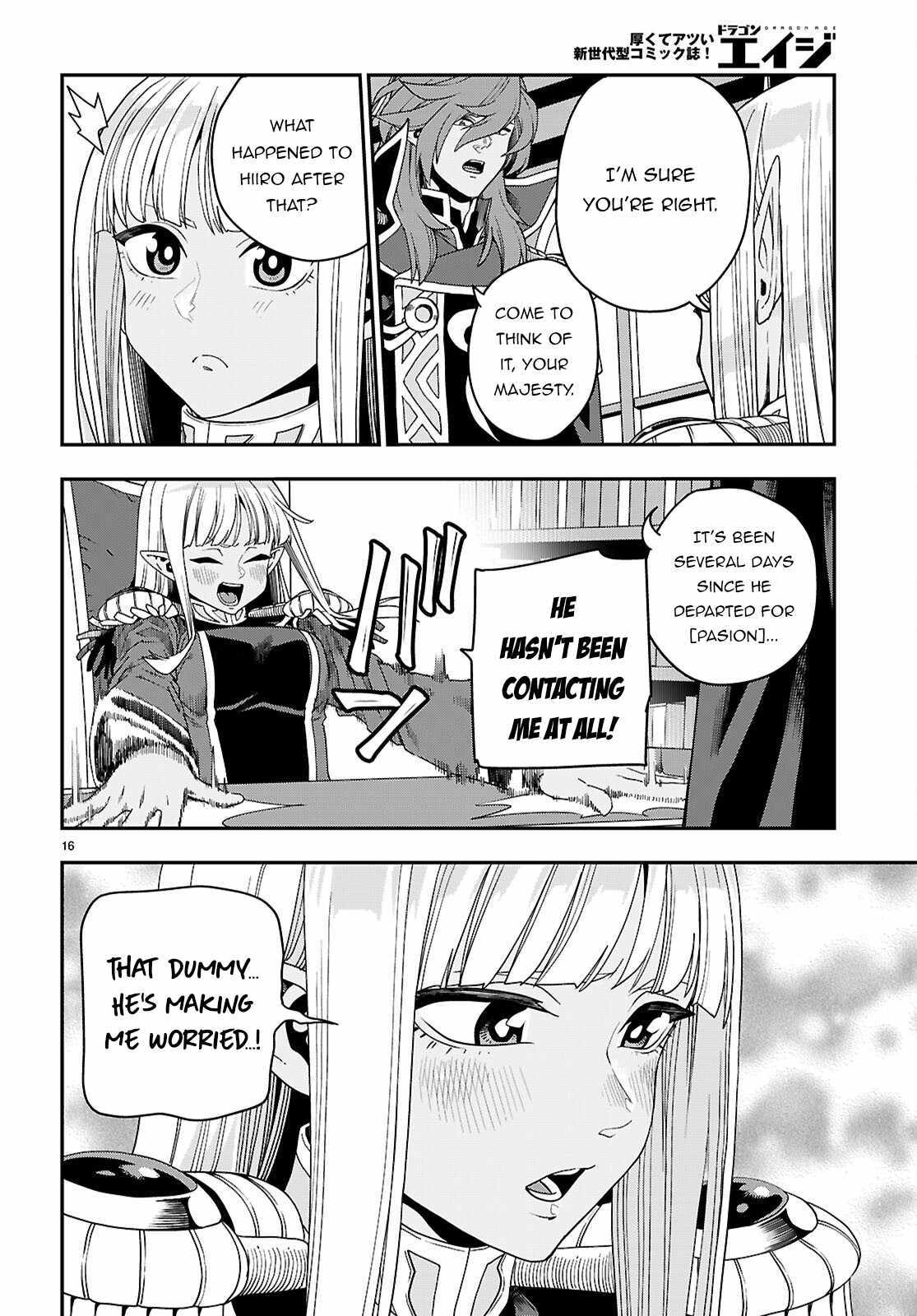 Konjiki No Moji Tsukai - Yuusha Yonin Ni Makikomareta Unique Cheat Chapter 111 - Page 16 in English