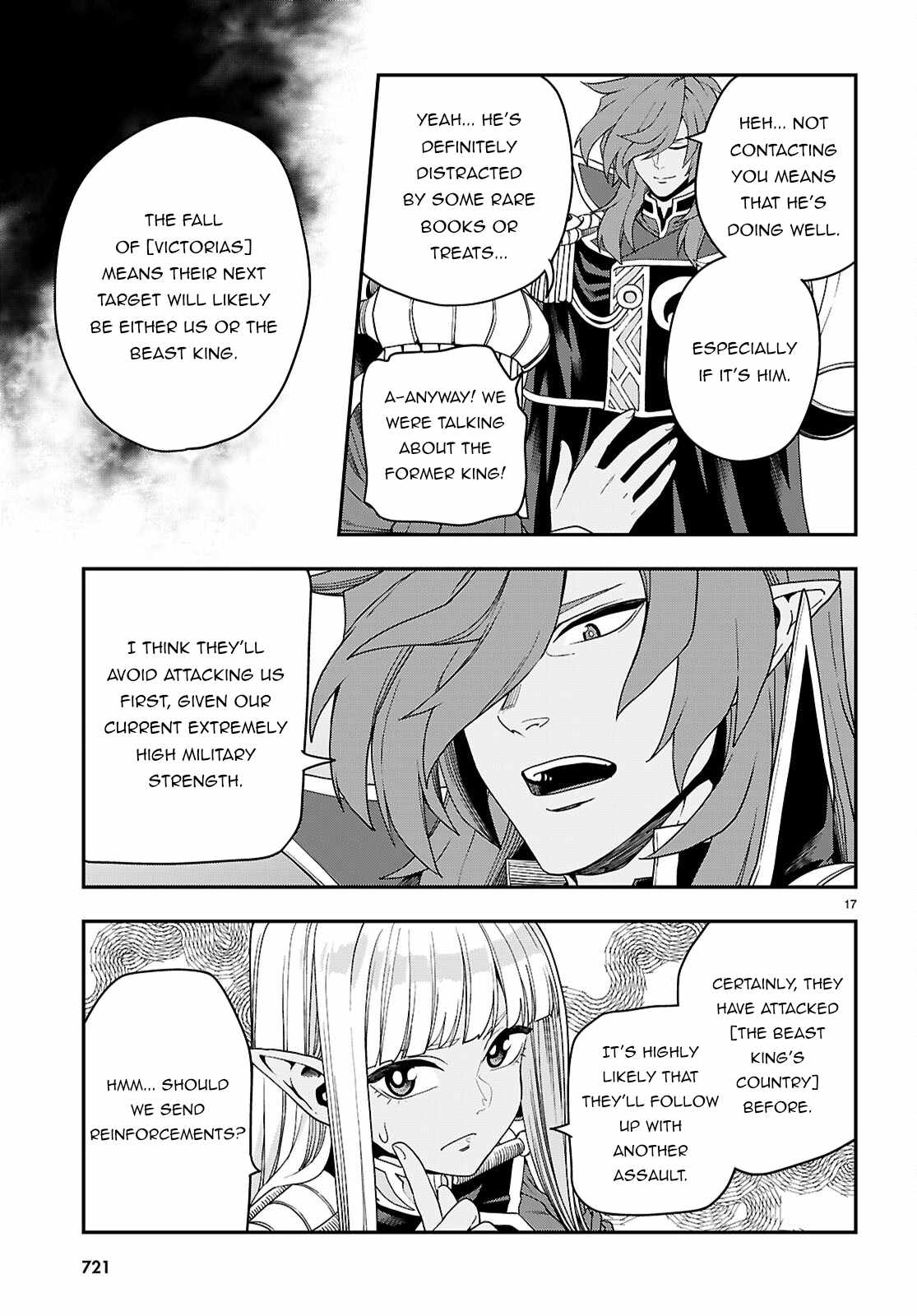 Konjiki No Moji Tsukai - Yuusha Yonin Ni Makikomareta Unique Cheat Chapter 111 - Page 17 in English