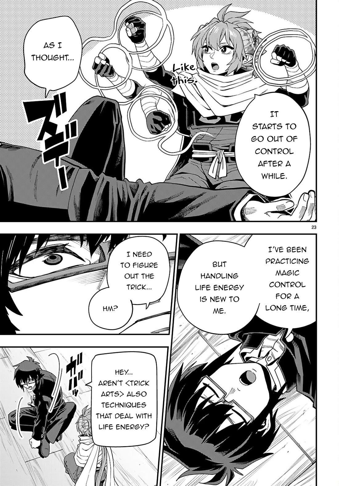 Konjiki No Moji Tsukai - Yuusha Yonin Ni Makikomareta Unique Cheat Chapter 116 - Page 25 in English