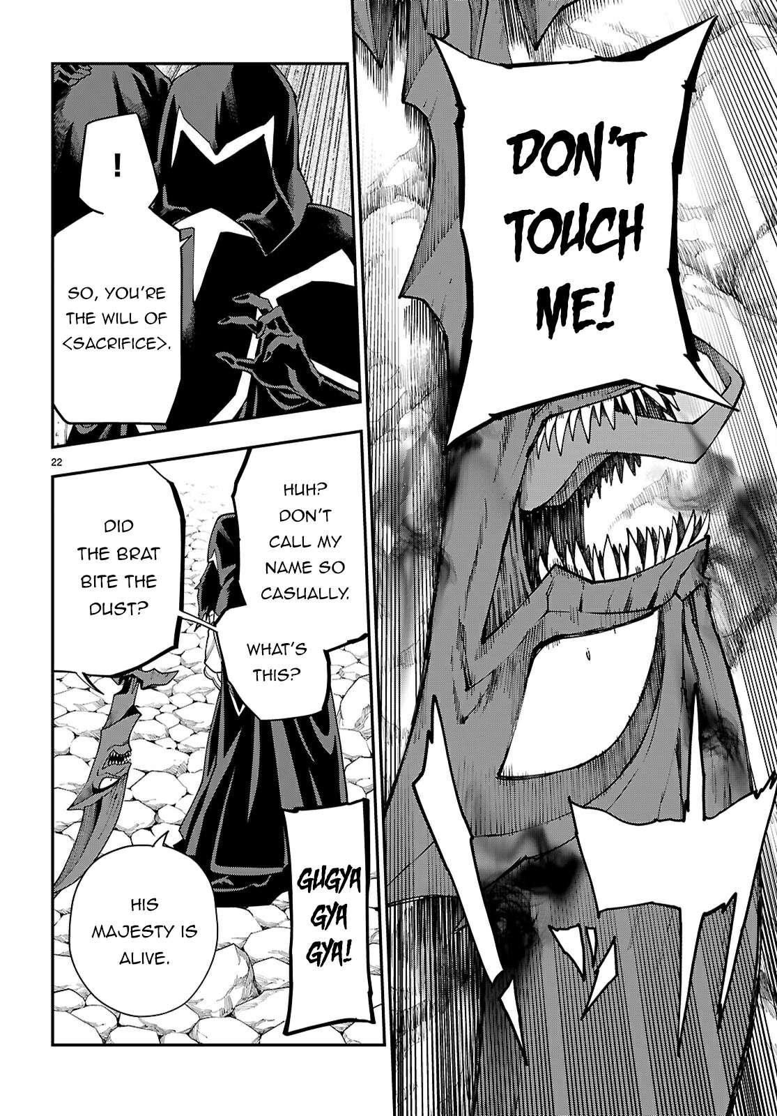 Konjiki No Moji Tsukai - Yuusha Yonin Ni Makikomareta Unique Cheat Chapter 117 - Page 21 in English